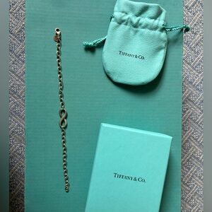 Tiffany & Co. Silver Infinity Chain Bracelet